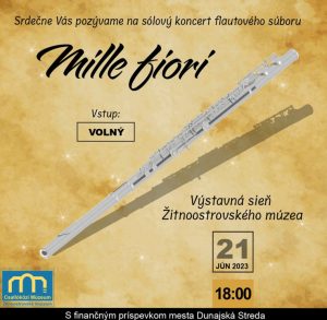 Pozvánka Mille Fiori